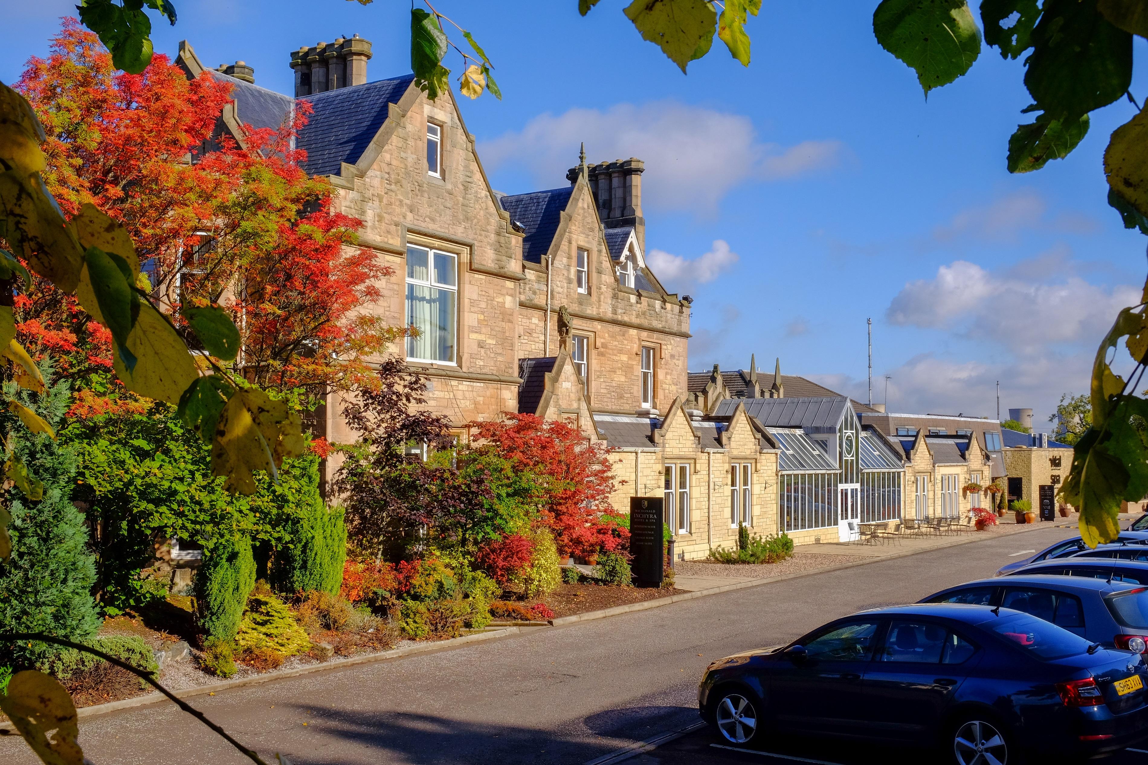 Macdonald Inchyra Hotel & Spa Polmont Exterior foto